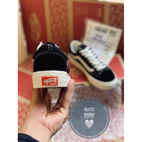 _Thể thao nam nữ sneaker[free ship]giày vans vutl đen học sinh hàng rep11 full box full Bill.