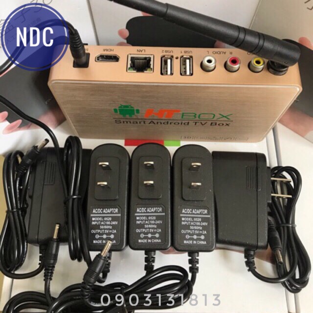 [HCM]Nguồn 5V-2A 3.5x1.35mm (LOẠI 1) Cho Vinabox, HTBox, TVBox, Camera IP