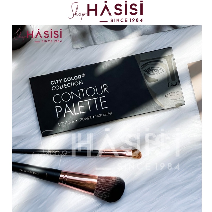 PHẤN TẠO KHỐI 3 Ô CITY COLOR CONTOUR EFFECTS PALETTE
