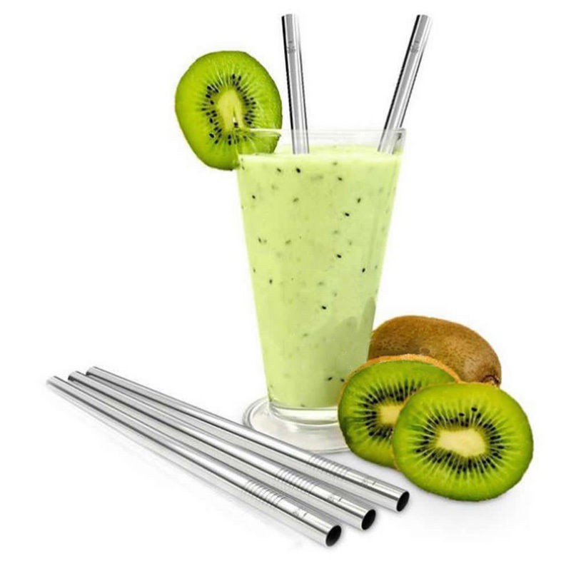 Set 2 Ống Hút Inox Kèm Cọ Rửa Thân Thiện Môi Trường 2241 SIÊU THỊ 88