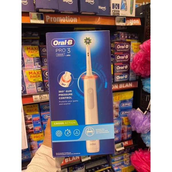 Bàn chải điện Oral B pro 3 3000