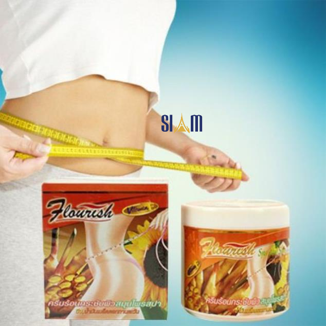 Cao gừng - Kem Tan Mỡ Bụng Gừng Ớt Flourish Thái Lan 500gr