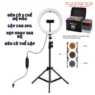 Đèn LIVESTREAM 16 Triệu Màu FULLBOX LOẠI 1 Đủ Size 16cm 26cm 30cm 33cm Hỗ trợ Chụp ảnh