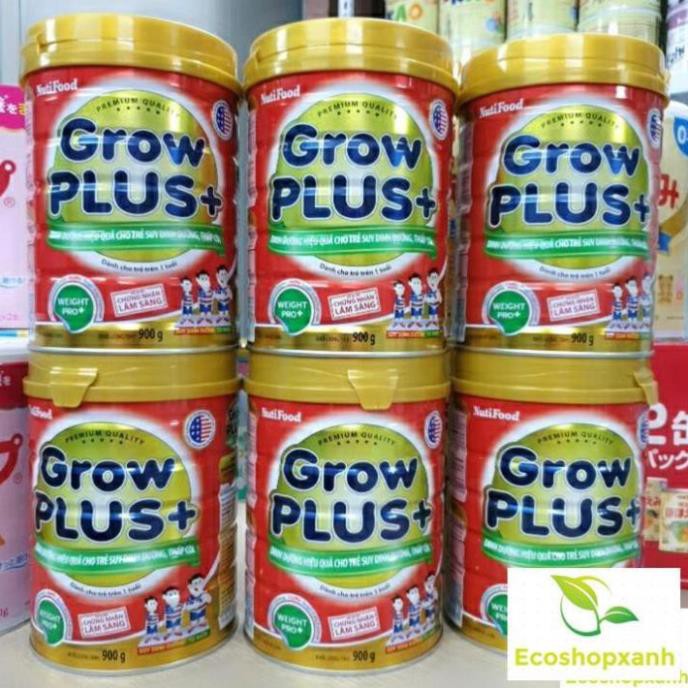 [MẪU MỚI FDI} SỮA GROW PLUS ĐỎ NUTIFOOD 900G DATE T7/2023