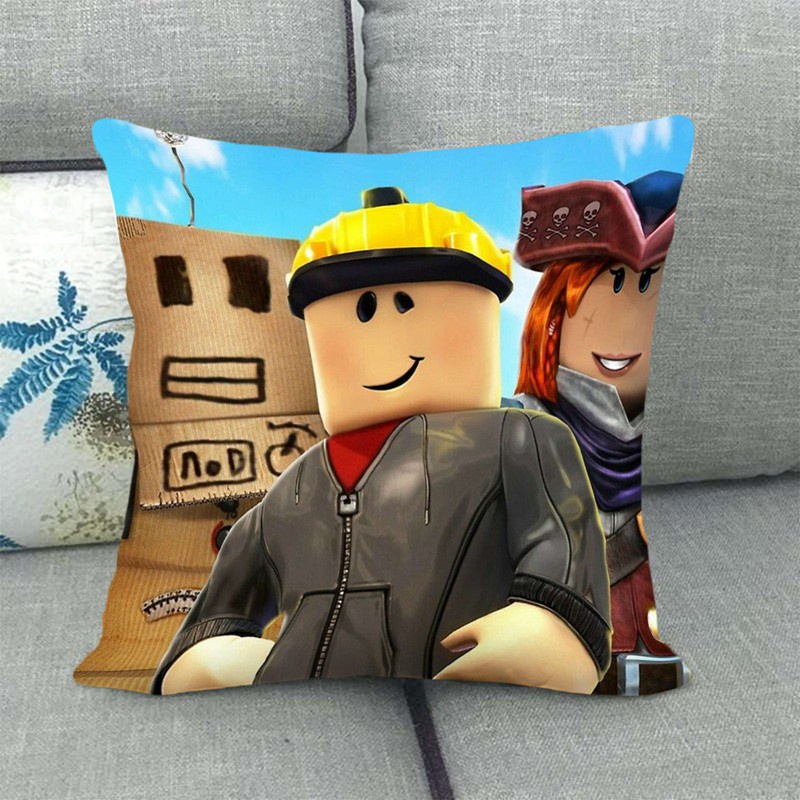 Vỏ Gối Một Mặt In Hình Trò Chơi Roblox