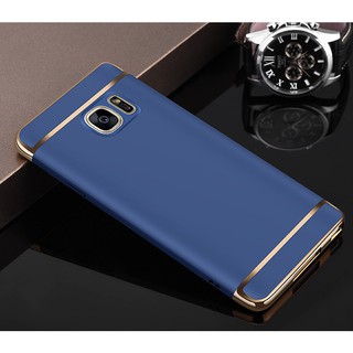 Ốp lưng 3 mảnh cho Galaxy S6 Edge Plus xanh đen đỏ vàng