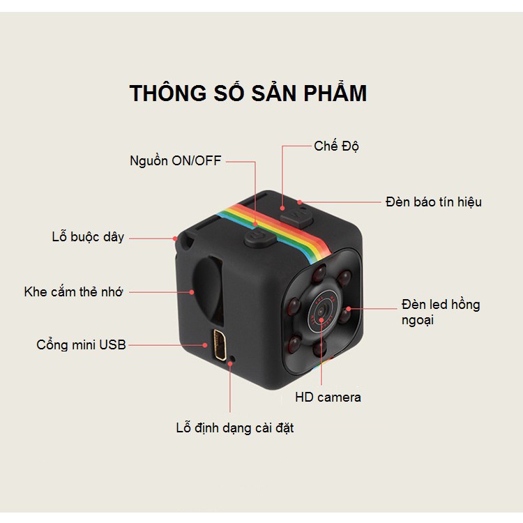 Camera Hành Trình SQ11 Full HD