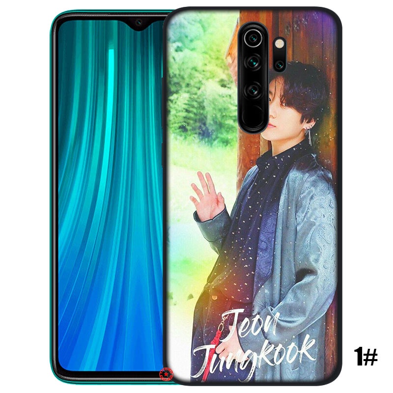 Ốp điện thoại silicon mềm hình Jeon Jungkook SFI48 cho Xiaomi Redmi Note 9 Pro Max 9S 9T 9A 9C S2