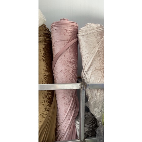 Vải nhung nhám may sườn xám, áo dài, váy đầm, drap spa