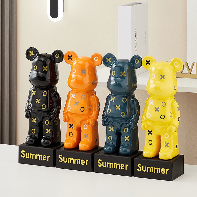 Ống Heo Tiết Kiệm Hình Chú Gấu Hoạt Hình 36cm Đơn Giản Hiện Đại Trang Trí Lối Vào / Tủ Tivi Phòng Khách Sang Trọ