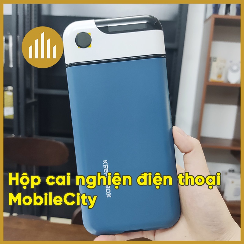 Hộp cai nghiện điện thoại - Hộp khóa thời gian dành cho HSSV, người đi làm cần tập trung