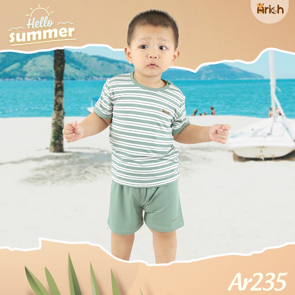 BỘ CỘC CÀI VAI VẢI SỢI TRE HỌA TIẾT CHO BÉ