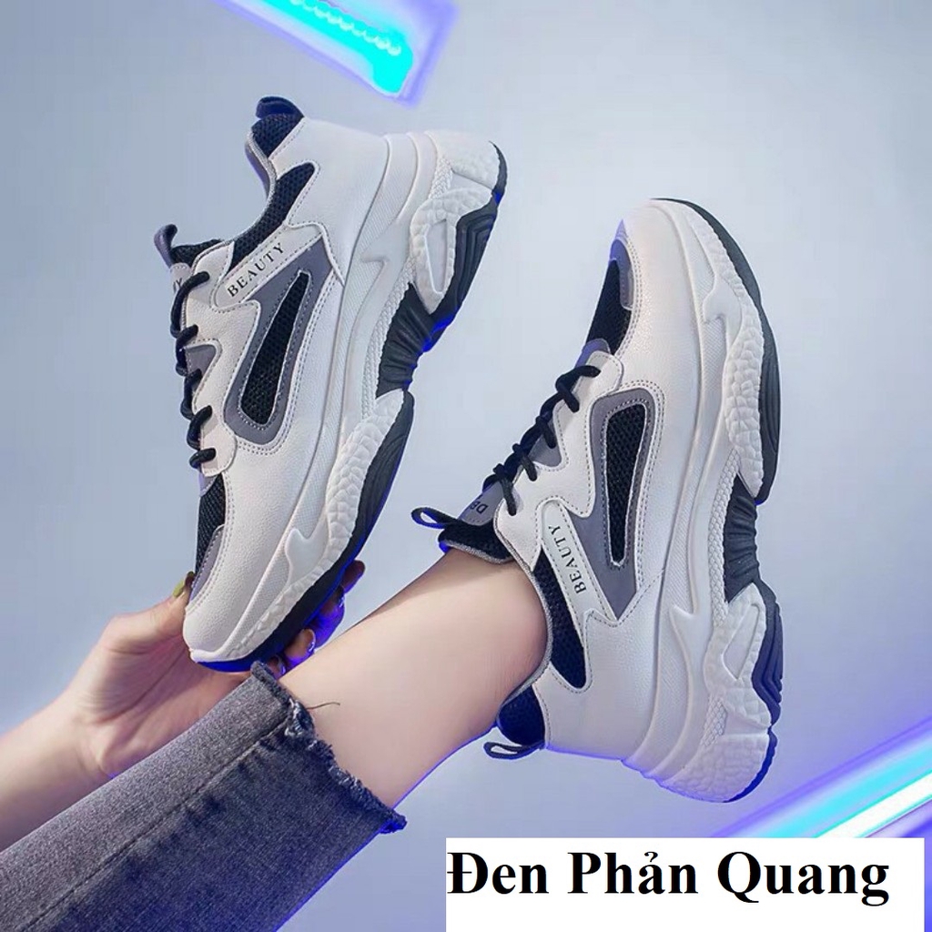 {Sales Xả Kho SLL} Giày Thể Thao Đế Khủng Pha Màu Mắt Cáo Cực Chất Hót Trend | BigBuy360 - bigbuy360.vn