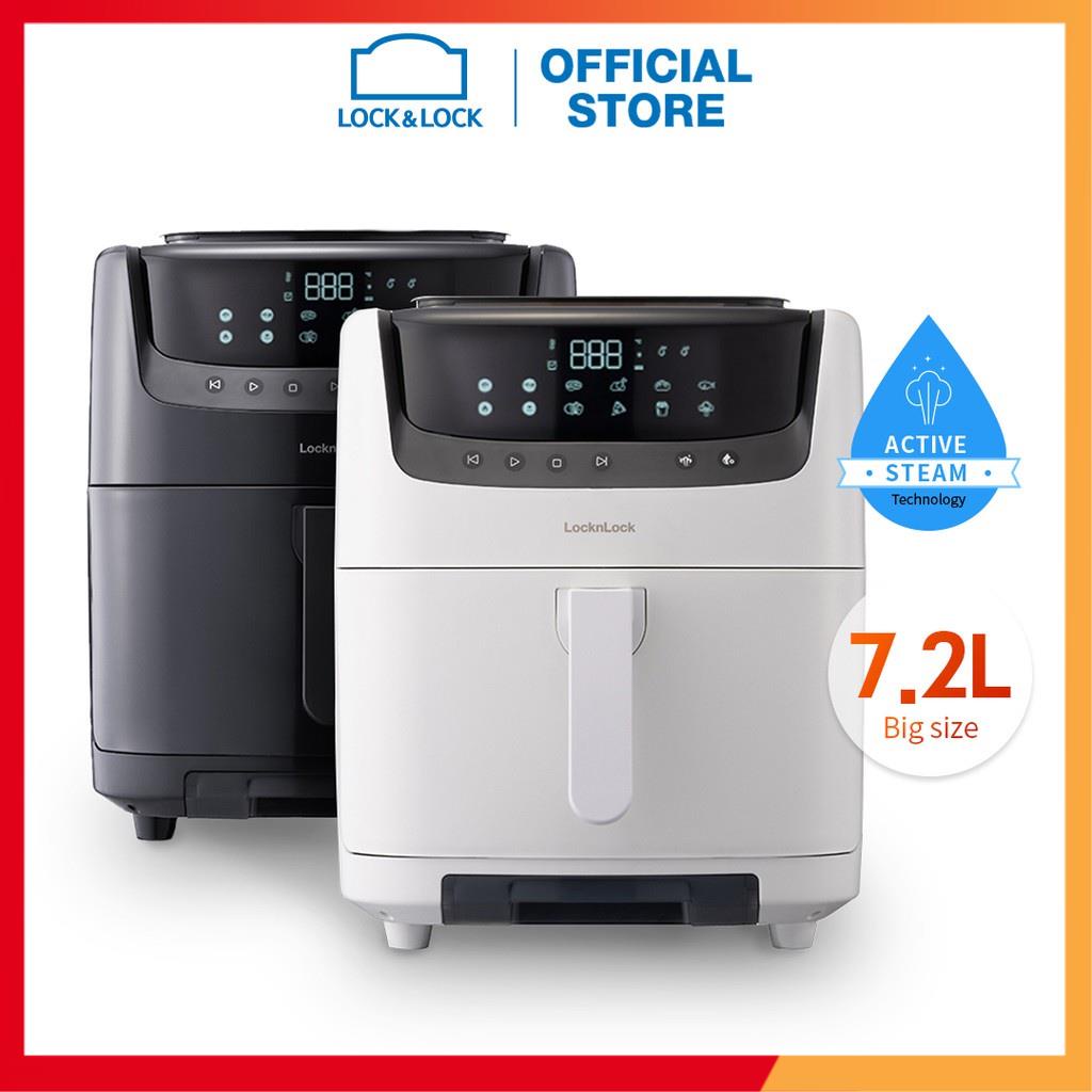 Nồi chiên không dầu kết hợp chức năng hấp LocknLock Steam Air Fryer 7L EJF881 - Hàng chính hãng