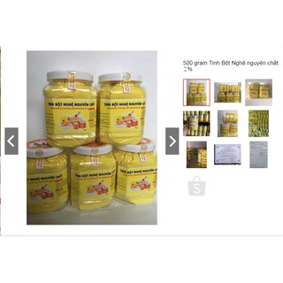Tinh Bột Nghệ nguyên chất