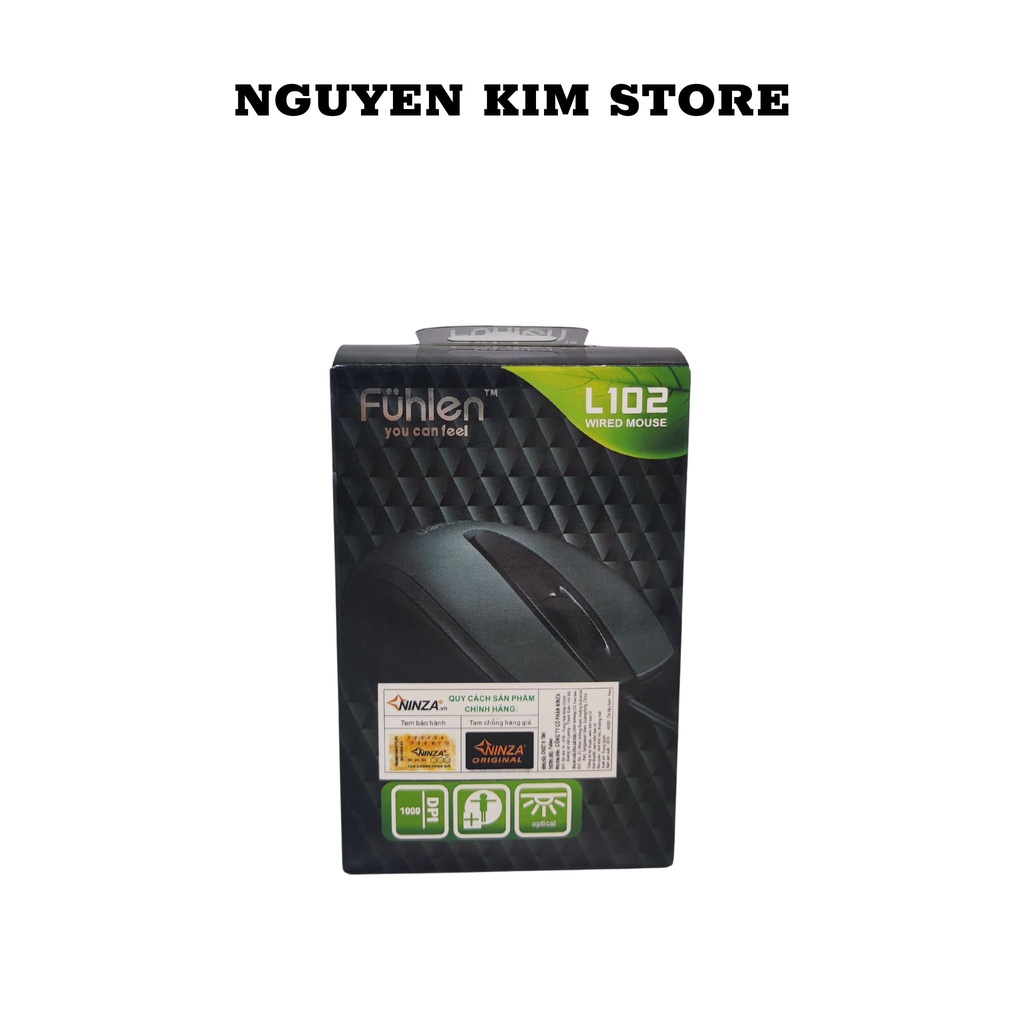 Chuột Máy Tính Giá Rẻ Fuhlen L102 Nhập khẩu Bảo Hành 12 Tháng