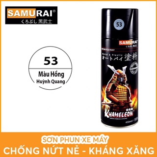 Sơn samurai combo màu hồng huỳnh quang 53