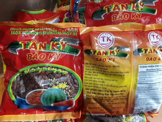 [Mã 267FMCGSALE giảm 8% đơn 500K] 500gr Hạt dưa TÂN KÝ Loại 1 chính gốc HUẾ_ không phẩm màu | BigBuy360 - bigbuy360.vn