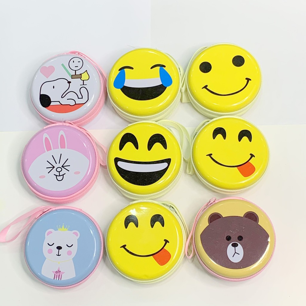 Hộp, bóp đựng tai nghe, ví nhỏ gọn để dây cáp sạc, tiền đồ dùng cá nhân nữ trang, túi bảo vệ tay nghe sạt điện thoại DAT | BigBuy360 - bigbuy360.vn