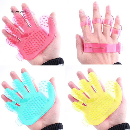 Bao tay dùng để tắm cho thú cưng