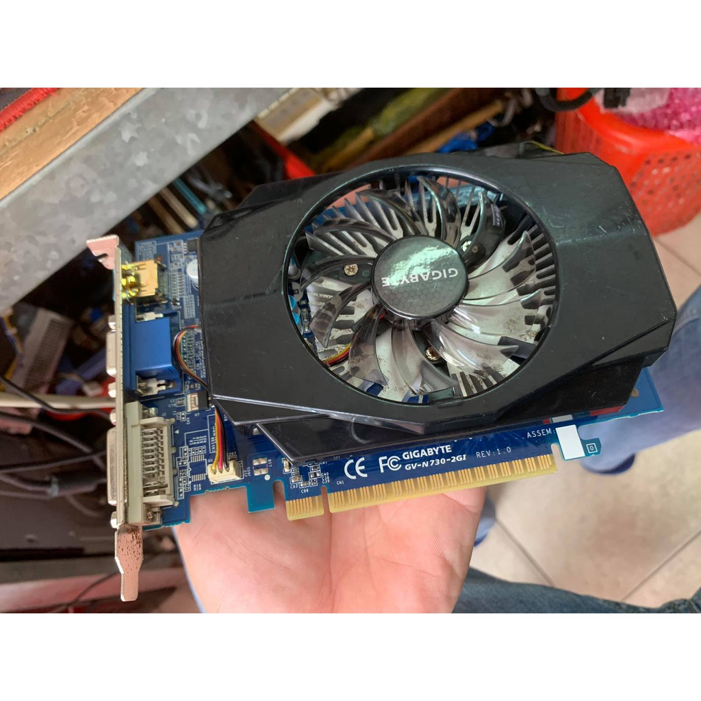 Card màn hình giga GT730 2gb 95