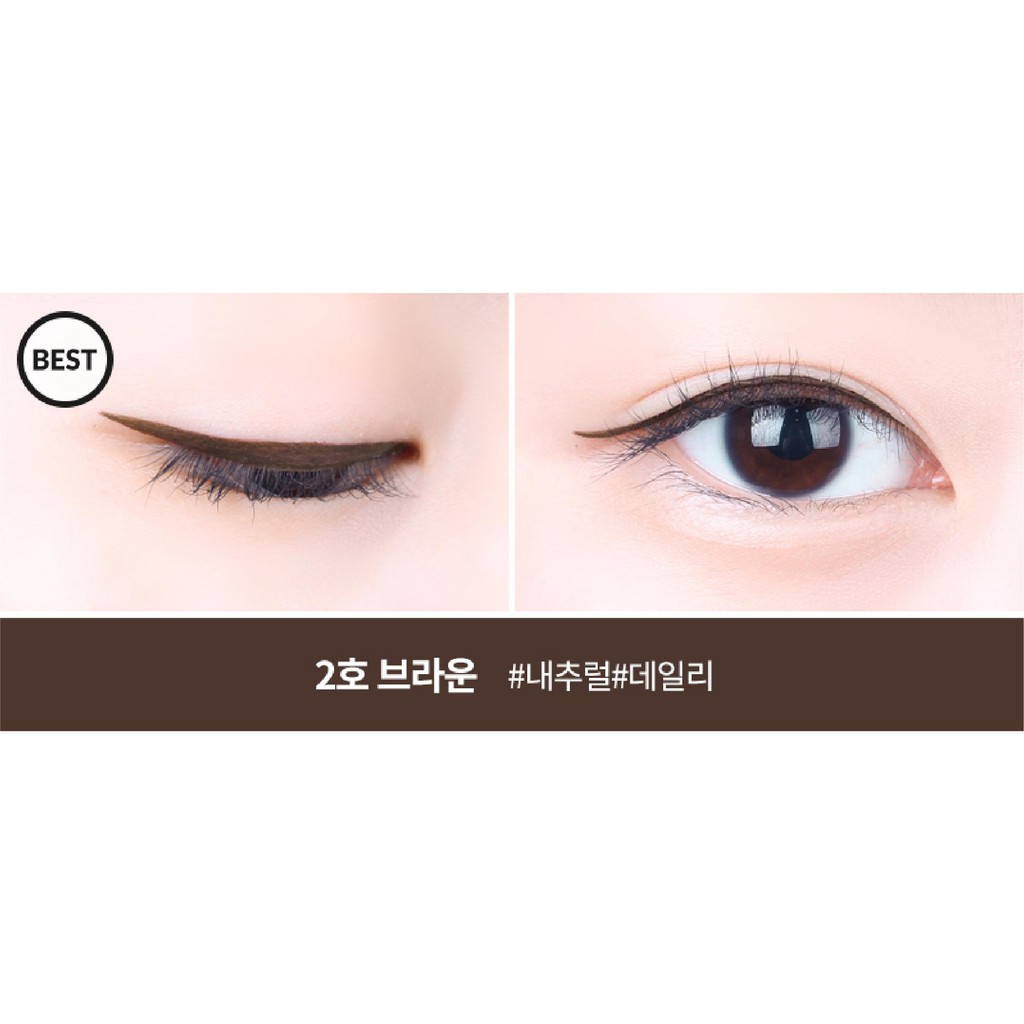 Gel Kẻ Mắt Chống Lem, Trôi TONYMOLY Back Gel Eyeliner 4g