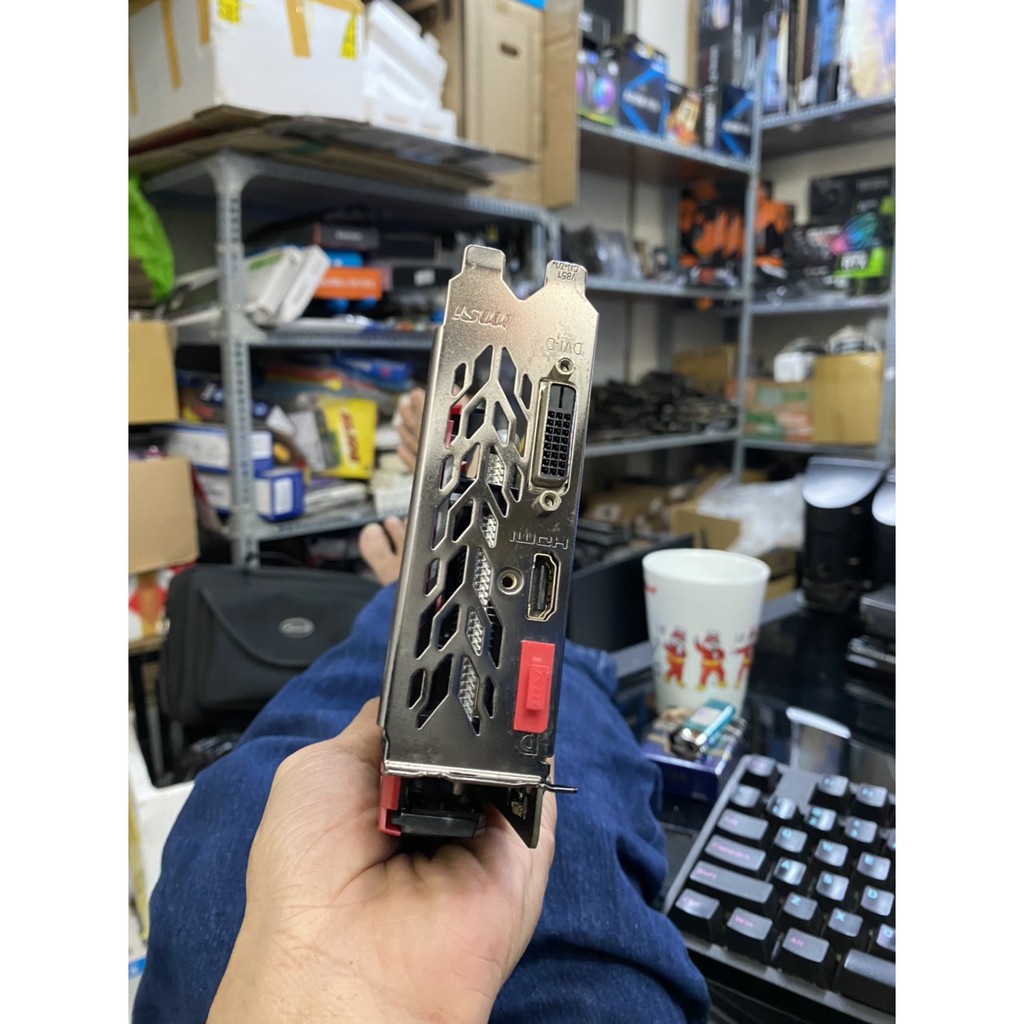 Card màn hình MSI GeForce GTX 1050Ti 4GB GDDR5 Gaming X