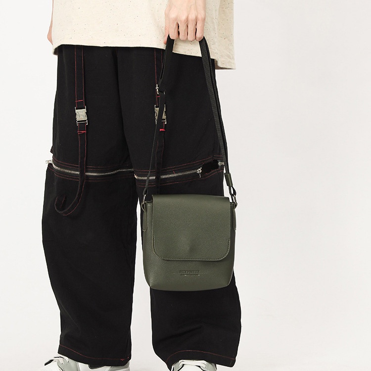 Túi Đeo Vai Bằng Da Hình Vuông Cỡ Nhỏ Phong Cách Anh Quốc Thời Trang Cho Nam ko057