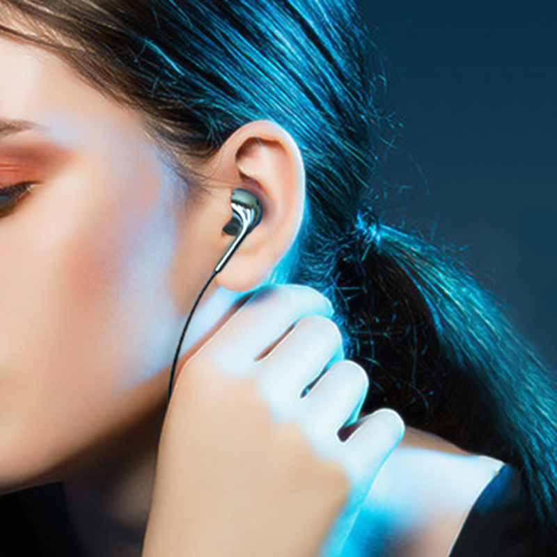 Tai nghe nhét tai cổng 3.5mm âm thanh sống động rõ ràng dành cho Android Iphone