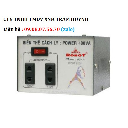 Biến thế cách ly ROBOT 600VA