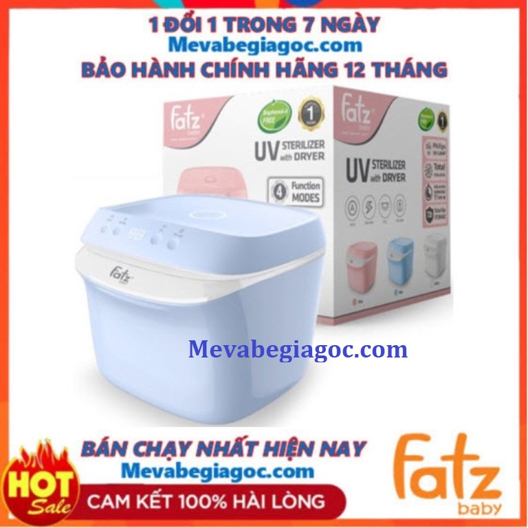 Máy tiệt trùng sấy khô UV cao cấp - 7L - Fatz Fatzbaby SUPER 1 - FB4700MX