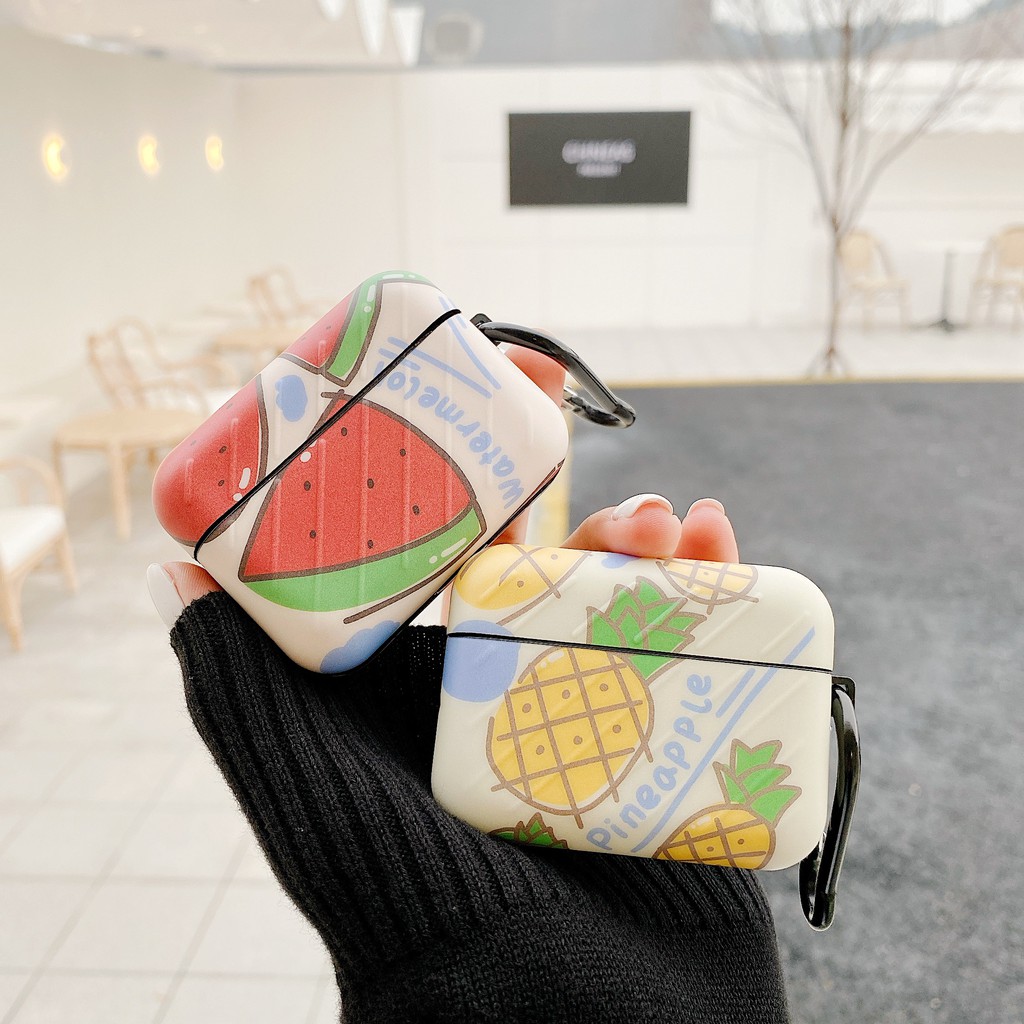 lovely fruit watermelon pineapple imd AirPods AirPods Pro case iPhone Bluetooth earphone case