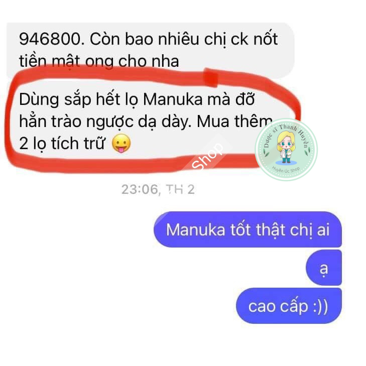Mật ong Manuka Comvita UMF 5+ 10+ 15+ 20+ 250mg 500mg, xuất xứ Úc, hàng Chemist đủ bill giá tốt