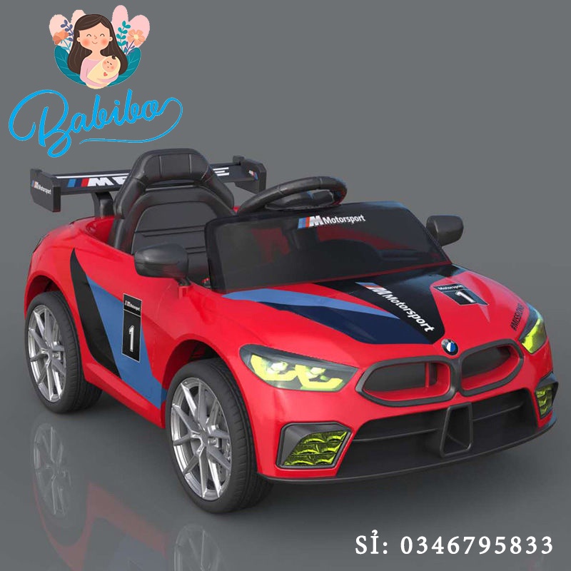 Xe Ô Tô Điện Có Điều Khiển Từ Xa Cho Bé 808