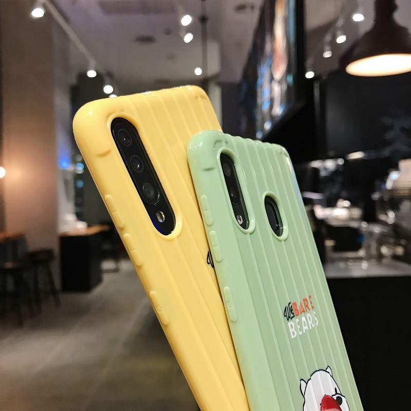 Ốp lưng Redmi Note 9T 8 7 7A 6 6A 5 5A Pro Plus POCO M3 Xiaomi MI A2 Lite Trunk Cute Bear soft TPU Case