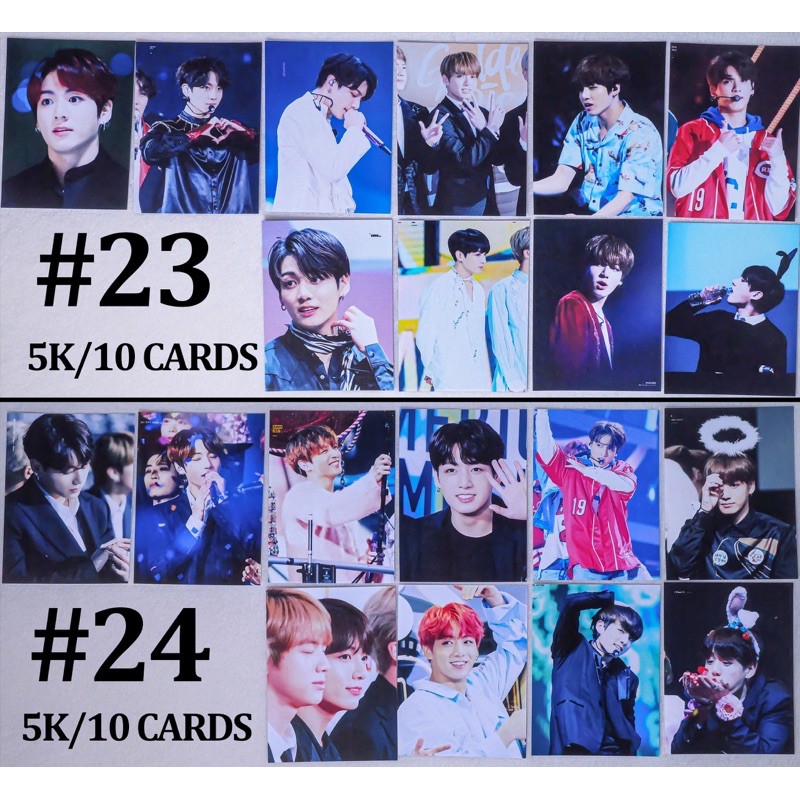 (Có sẵn) Sale set card JUNGKOOK BTS 2 | BigBuy360 - bigbuy360.vn