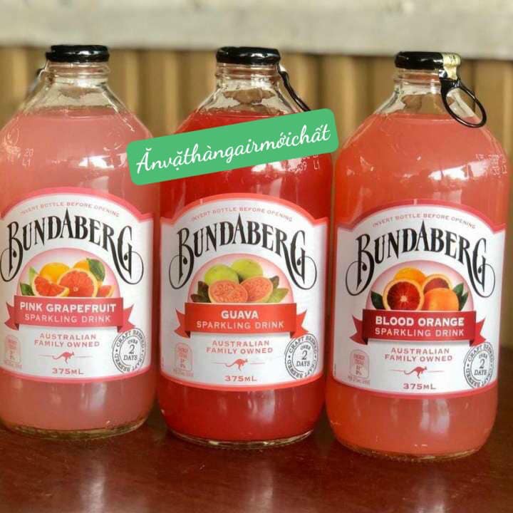 Nước Trái Cây Lên Men của Úc Bundaberg Chai 375ml