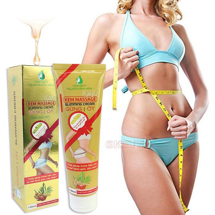 [5🌟][FREESHIP] KEM MASSAGE TAN MỠ BỤNG GỪNG ỚT NGÂN BÌNH 150gr [SALE]