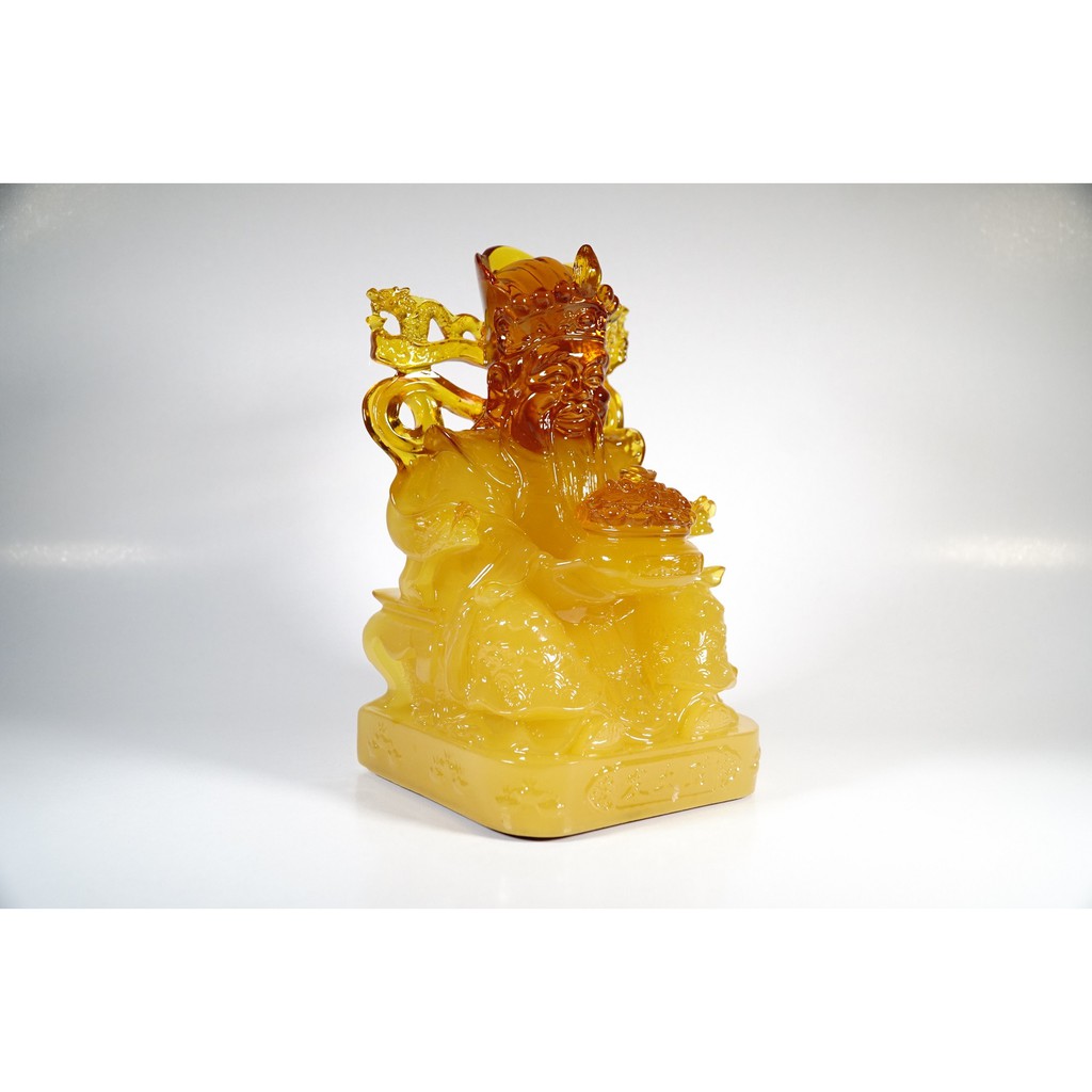 Tượng Thần Tiền lưu ly đúc poly vàng cao cấp rực rỡ lấp lánh - Nhiều cỡ | BigBuy360 - bigbuy360.vn