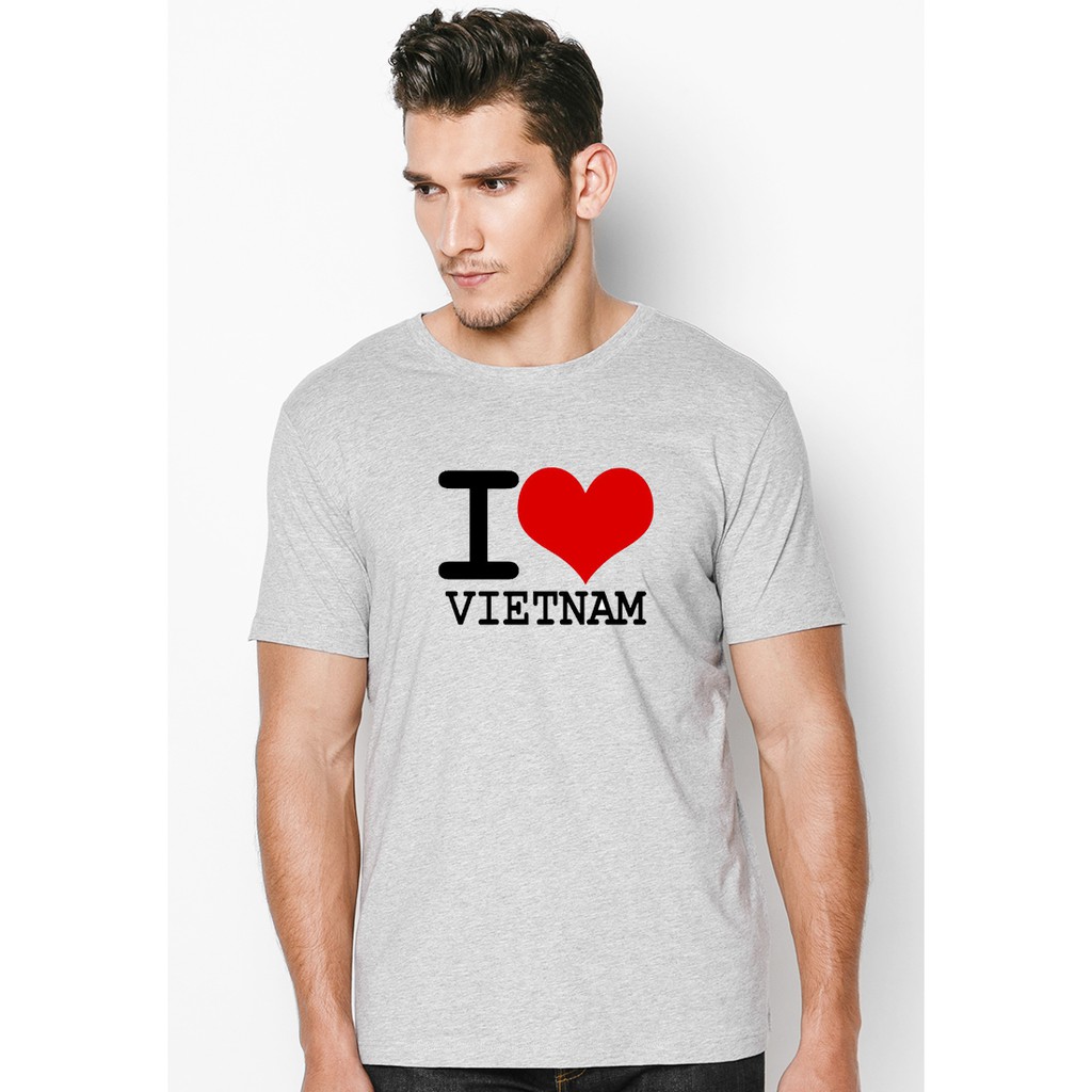 Áo thun in hình I Love Vietnam Nam Everest Nam421 | BigBuy360 - bigbuy360.vn