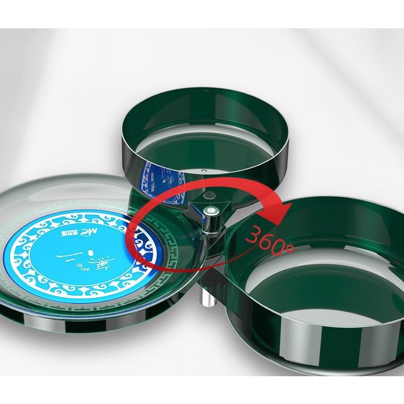 Khay mồi 3 tầng gắn thùng và ghế chất liệu nhựa ABS khó vỡ