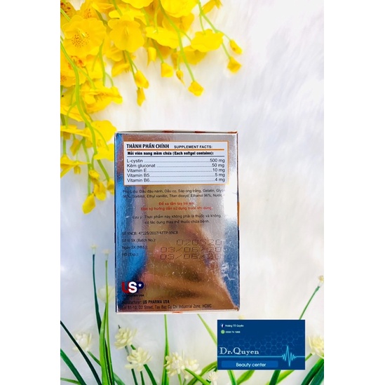[CHÍNH HÃNG]Viên uống Giảm thâm nám, sáng da, khoẻ tóc Skincystine | BigBuy360 - bigbuy360.vn