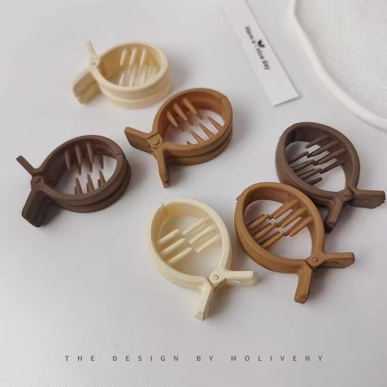 Kẹp Tóc Hình Cá Mập Màu Sắc Ngọt Ngào Thời Trang