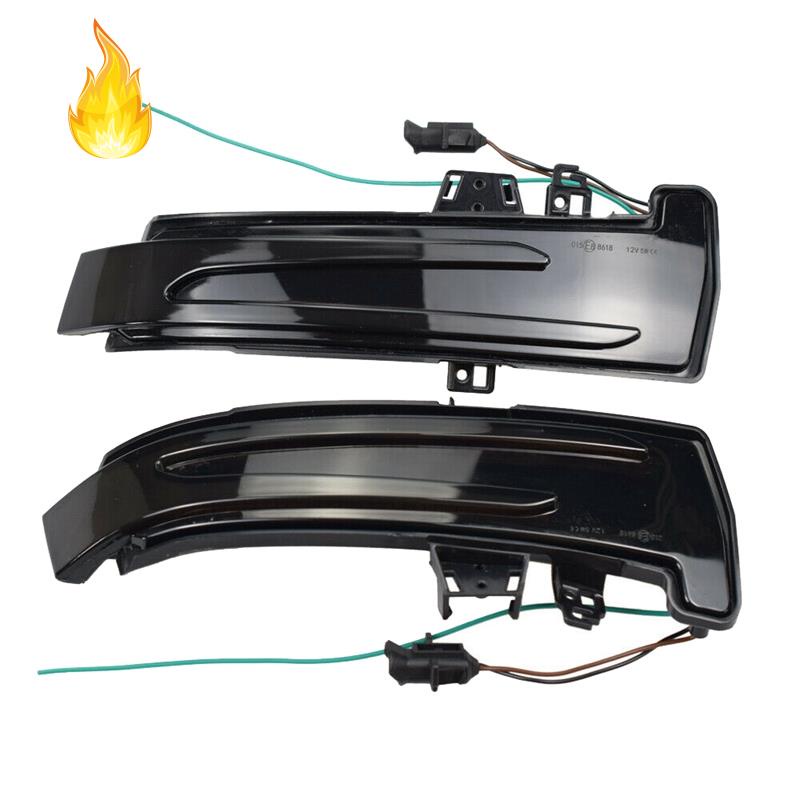 Đèn LED Nhấp Nháy Báo Rẽ Gắn Gương Chiếu Hậu Màu Hổ Phách Cho Mercedes-Benz W221 W212 W204 W246