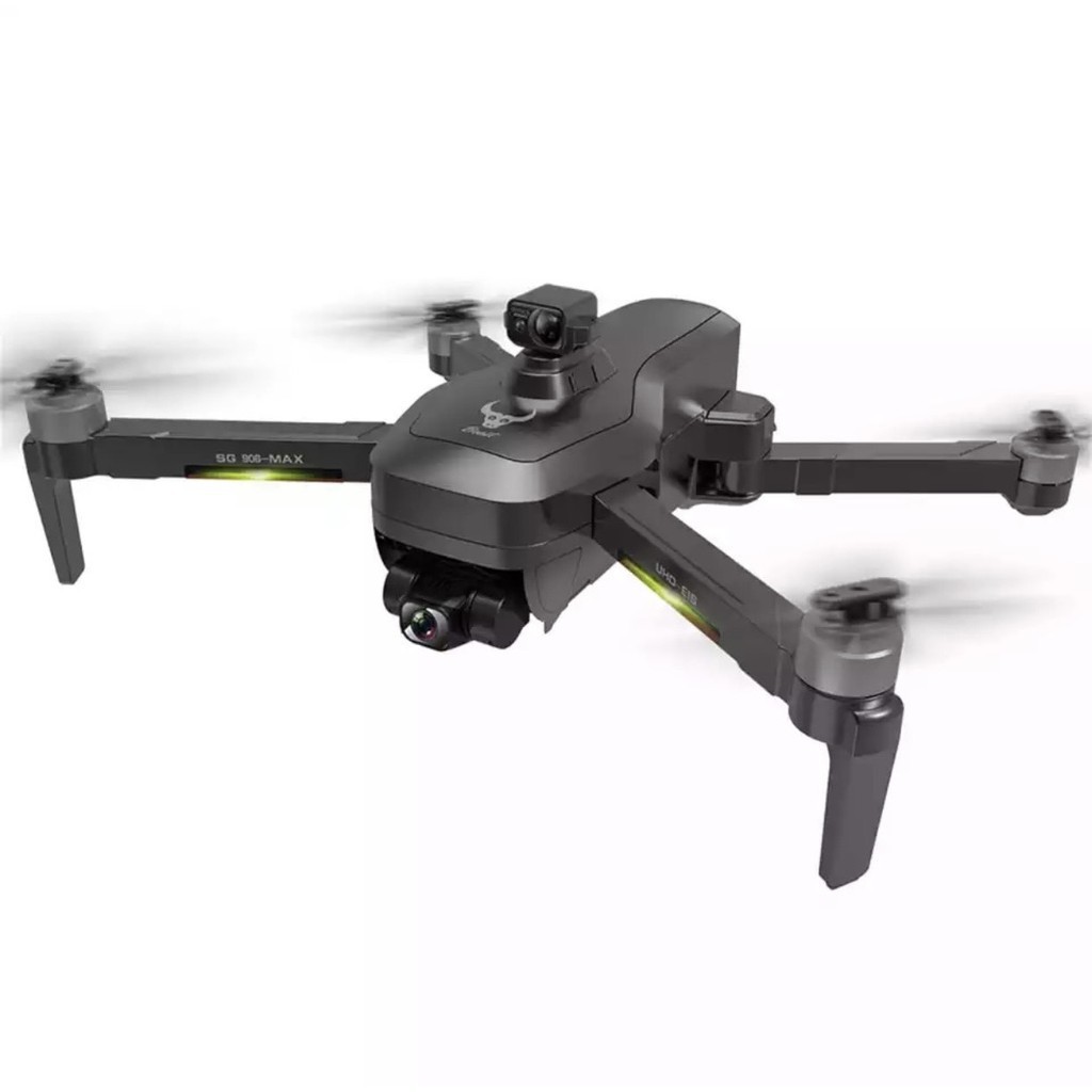 Flycam SG906 Max, SG906 Pro 3, Camera 4K UHD + EVO, Gimbal chống rung EIS 3 trục, Cảm biến Tránh chướng ngại vật