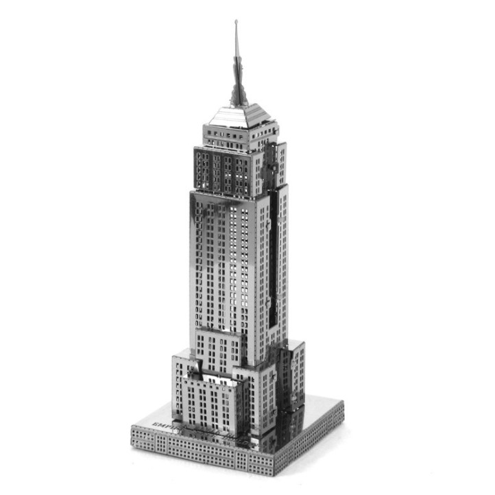 Mô hình 3D tòa nhà Chrysler - Mô hình Metal lắp ghép kim loại 3D Chrysler Building ( Tự Ráp)