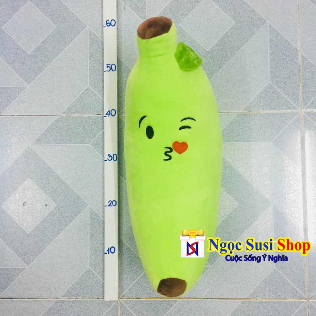 Gấu bông TRÁI CHUỐI SIZE LỚN ẢNH THẬT SIZE 50CM DÀI 45CM - Thú nhồi bông TRÁI CHUỐI