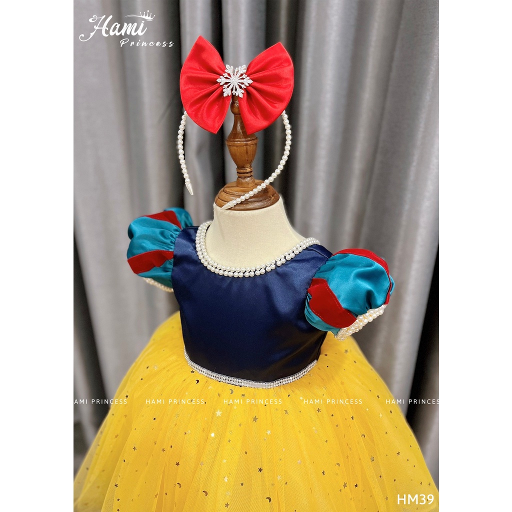 𝐕𝐚́𝐲 𝐁𝐚̣𝐜𝐡 𝐓𝐮𝐲𝐞̂́𝐭 - Váy Haloween Hm39 Tặng Kèm Bờm