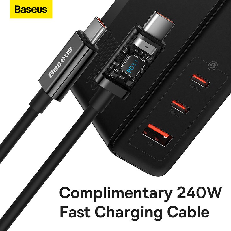 Bộ sạc nhanh Baseus Gan5 Pro 140w - GaN2 Pro 100w nhiều cổng