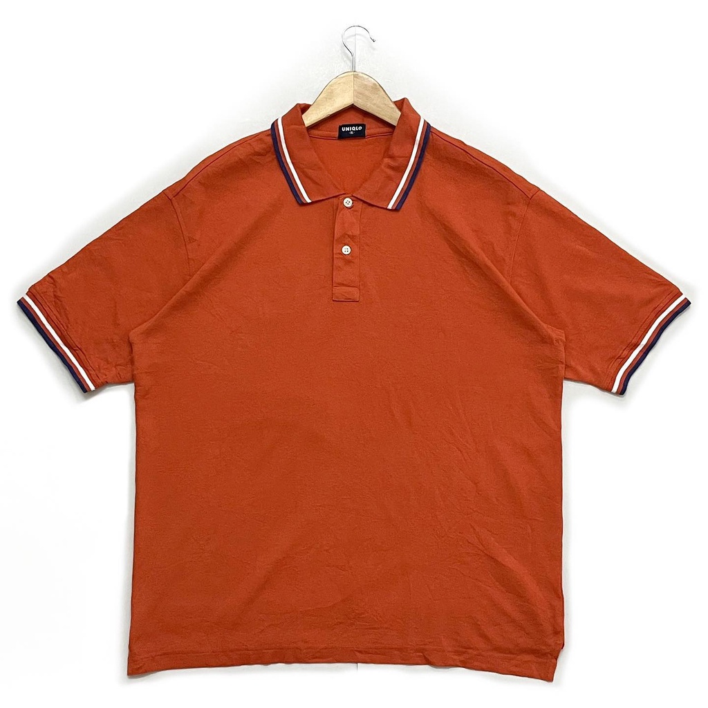Áo Polo Nam Cổ Bẽ Uniqlo 2Hand , Áo Thun Polo Nam Ngắn Tay Unisex